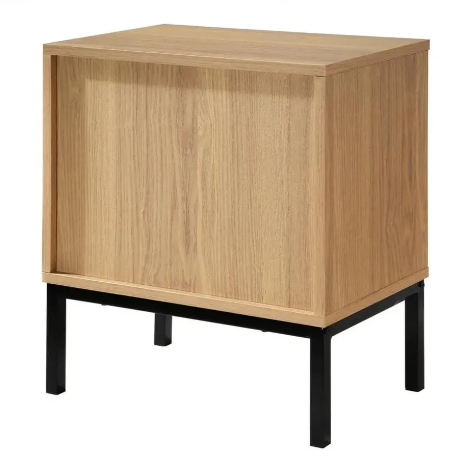 CALICOSY - Nachtkastje TARA - Licht hout - 51x45x29 cm