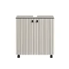 CALICOSY - Onderkast met wielen, 2 deuren PUREBLISS - 42x60x64 cm