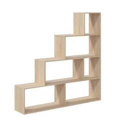 CALICOSY - Opbergkast - Licht eiken - 145x145x29 cm