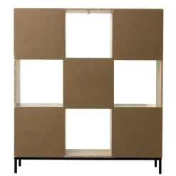 CALICOSY - Opbergplank - Licht hout - 103.3x93.5x29.8 cm