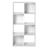 CALICOSY - Opbergplank - Wit - 123x29.5x62 cm
