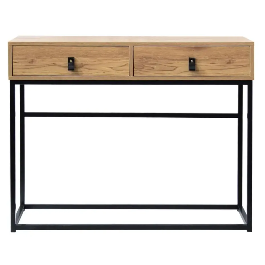 CALICOSY - Sidetable JILL - Licht hout - 80.5x100.3x35.3 cm