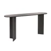 CALICOSY - Sidetable SIRA - Zwart hout - 75x150x35 cm