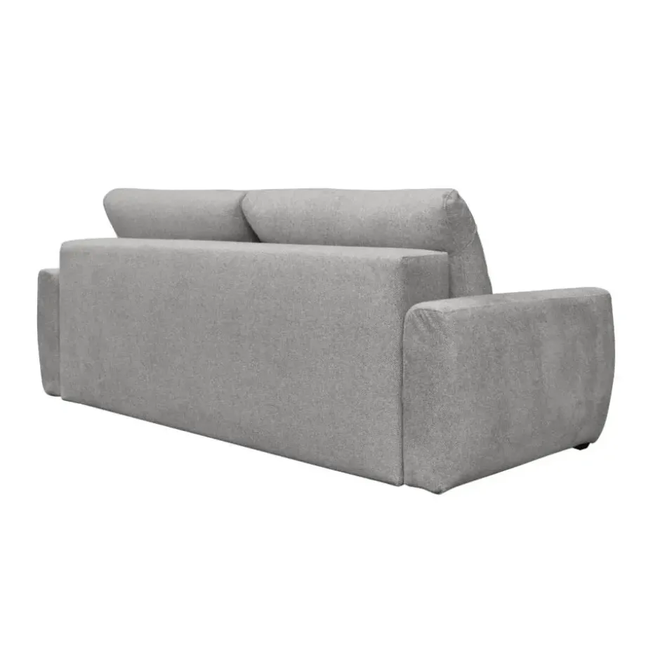 CALICOSY - Slaapbank ALBA - Grijs - 76x246x112 cm