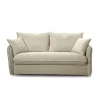 CALICOSY - Slaapbank MIRA - Ecru - 90x185x104 cm