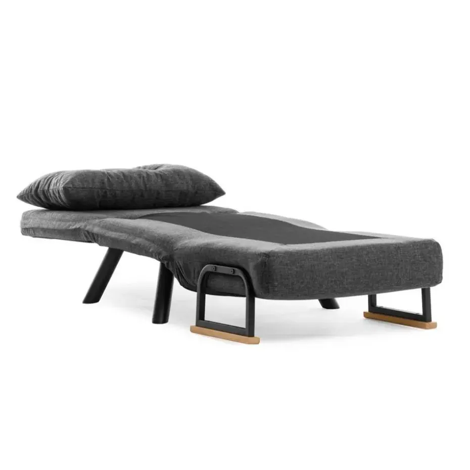 CALICOSY - Slaapfauteuil in stof SANDO - 50x67x41 cm
