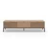 CALICOSY - TV-Meubel ARIEL - Licht hout - 55x180x40 cm