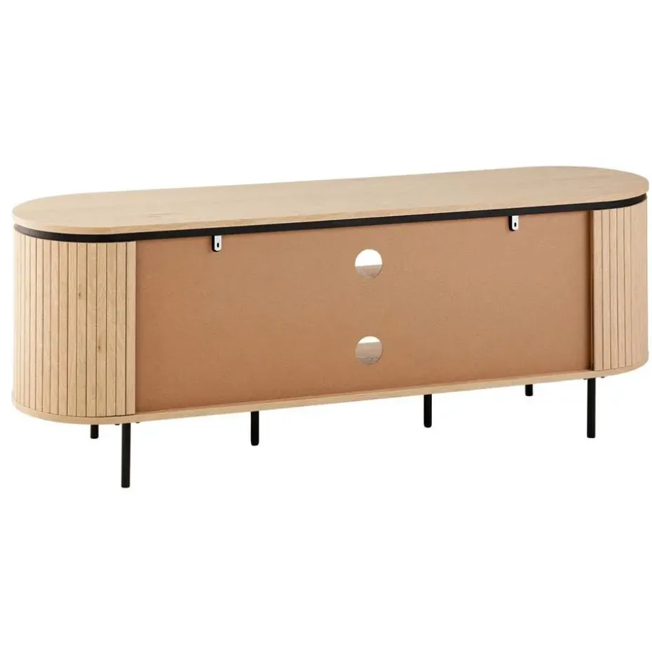 CALICOSY - TV-Meubel MALAGA - Licht hout - 55x150x40 cm