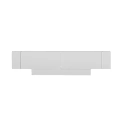 CALICOSY - TV-Meubel MATERA - Wit - 41,6x150x31,5 cm