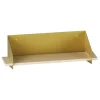 CALICOSY - Wandrek WREN - Goud/Hout - 20x60x19 cm
