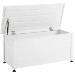 CAMPALTO - Kussenbox - Wit - 113 x 50 cm - Aluminium