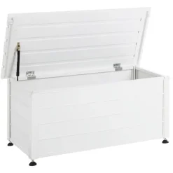 CAMPALTO - Kussenbox - Wit - 113 x 50 cm - Aluminium