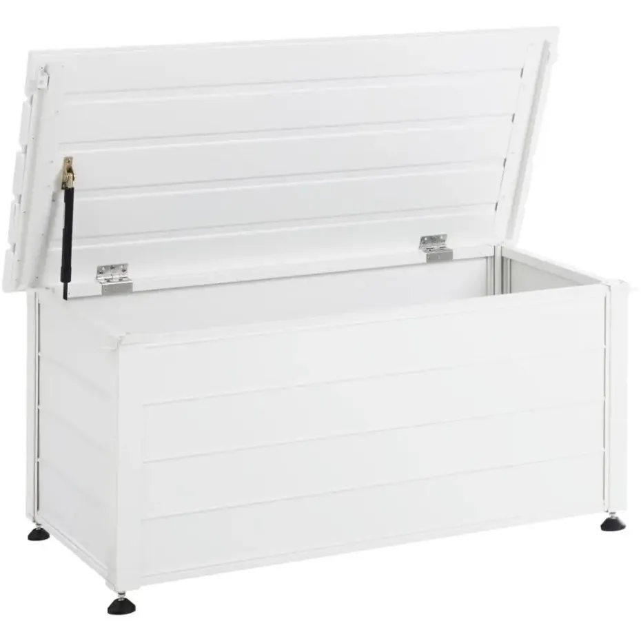 CAMPALTO - Kussenbox - Wit - 113 x 50 cm - Aluminium