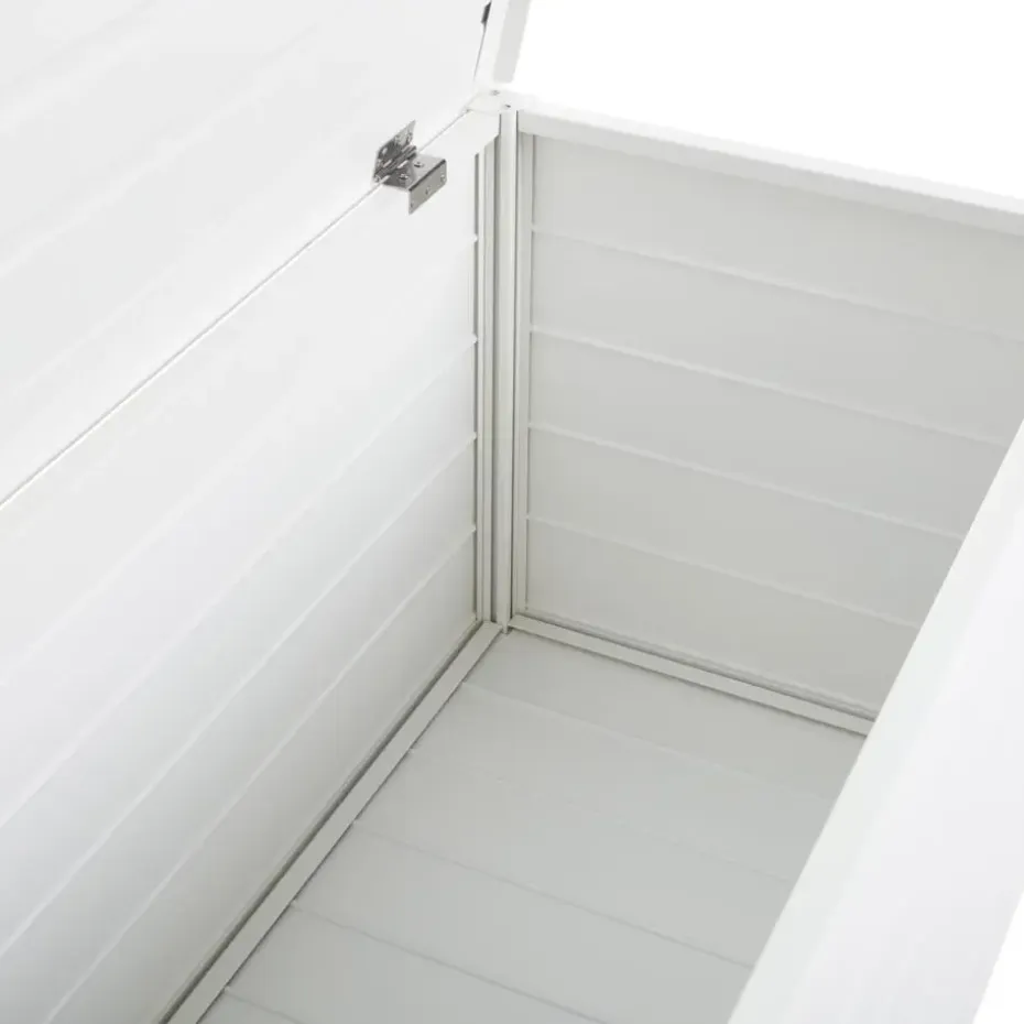 CAMPALTO - Kussenbox - Wit - 113 x 50 cm - Aluminium