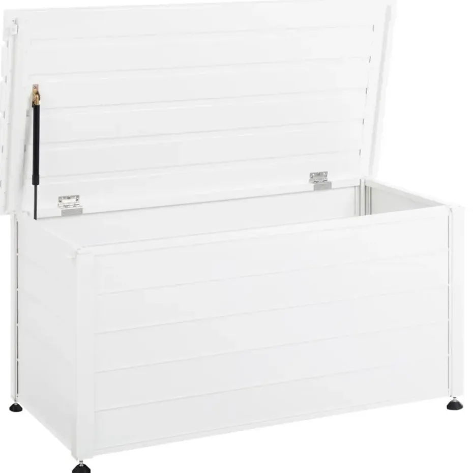 CAMPALTO - Kussenbox - Wit - 123 x 60 cm - Aluminium