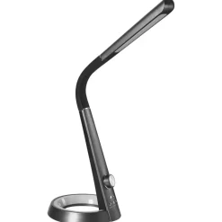CANOPUS - Bureaulamp LED - Zwart - Synthetisch materiaal