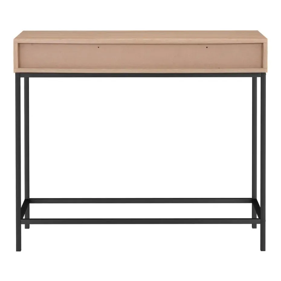 Celine - Consoletafel met 2 laden eiken spaanplaat
