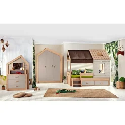 Cento stapelbed bedhuisje kinderkamer 200x90 - 200x100 cm