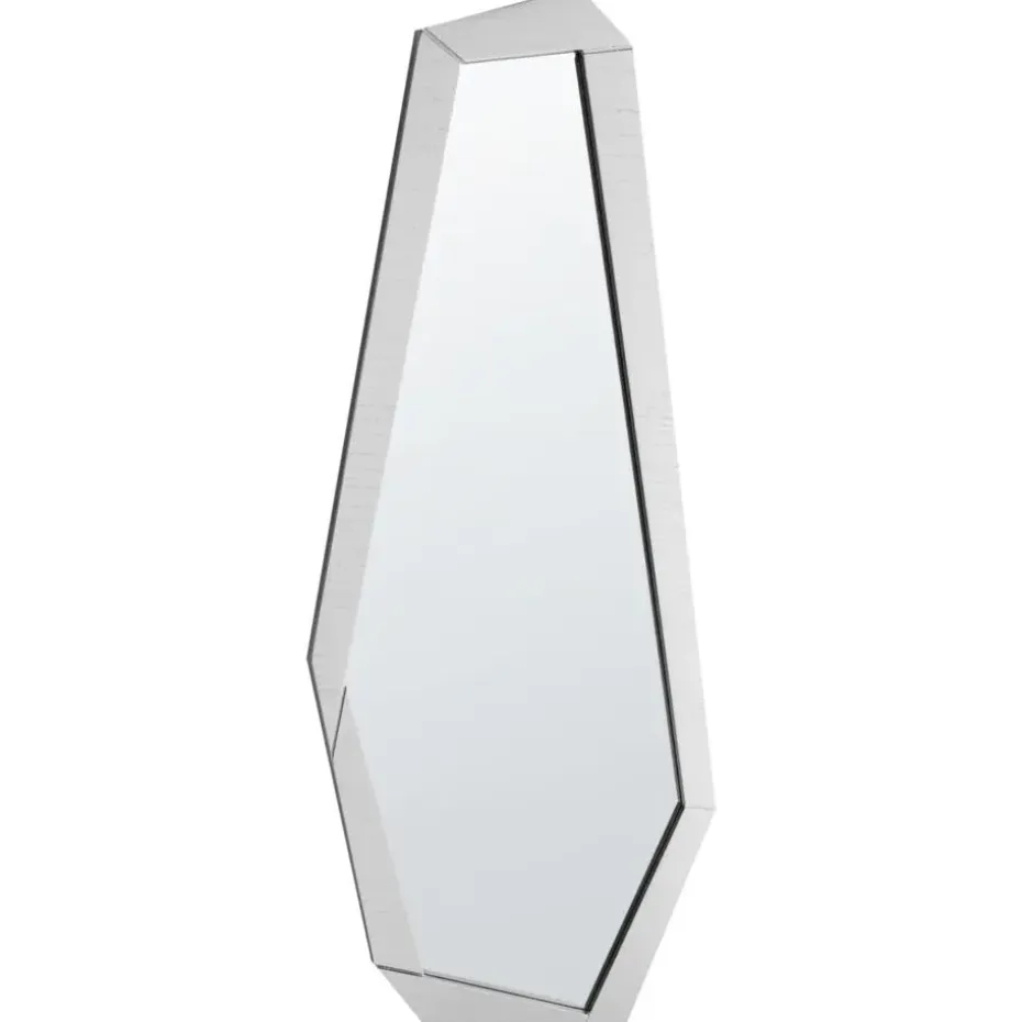 CHANU - Wandspiegel - Zilver - Hout