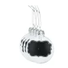 Christmas Decoration kerstballen met krijtvlak -4x 10cm -kunststo