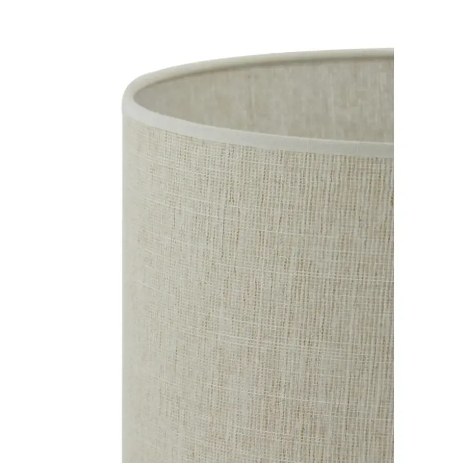 Cilinder Lampenkap Breska - Parel Wit - Ø40x30cm