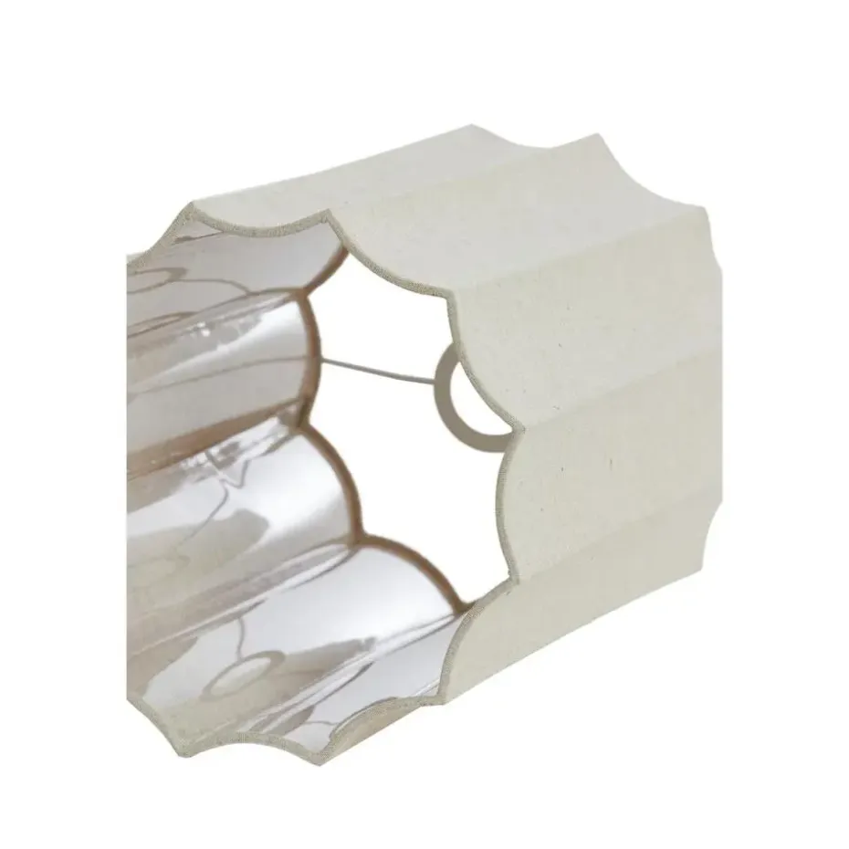 Cilinder lampenkap Disli - Lichtbruin - Ø18cm