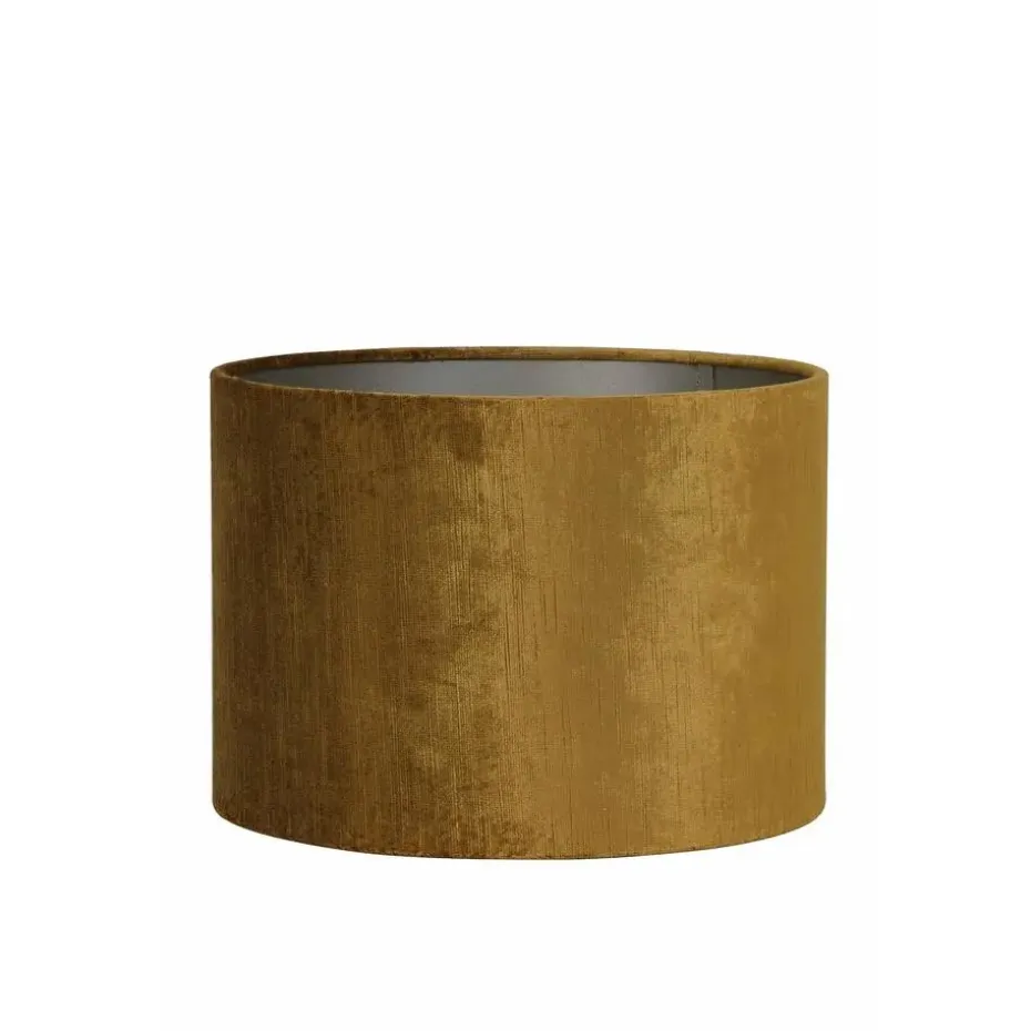 Cilinder Lampenkap Gemstone - Goud - Ø50x38cm