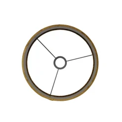 Cilinder Lampenkap Gemstone - Goud - Ø40x30cm