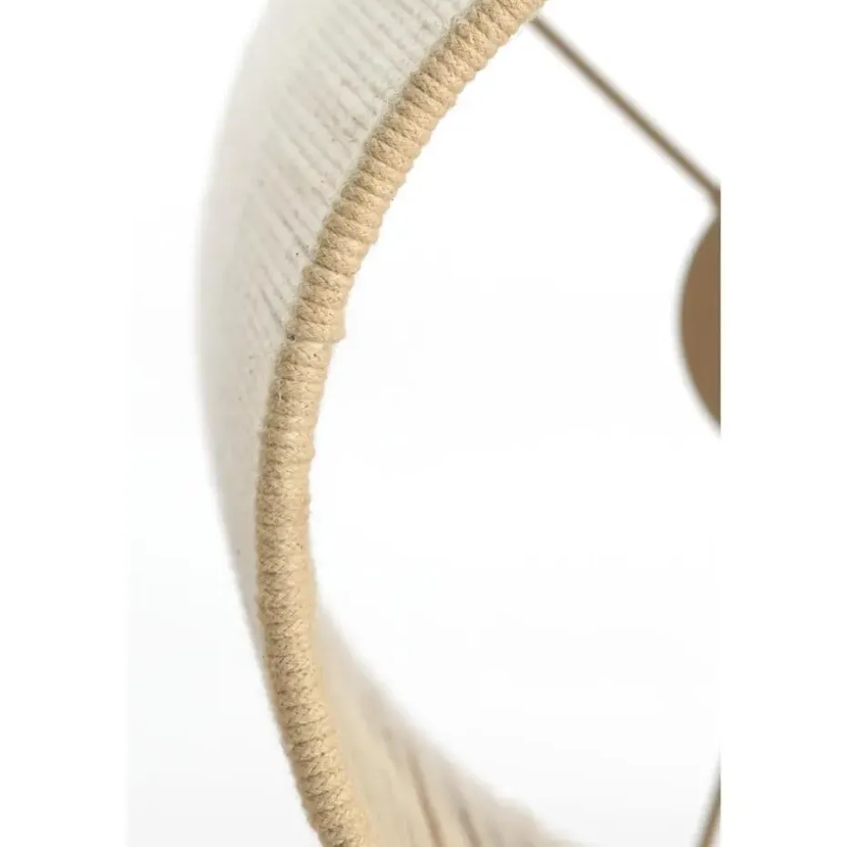 Cilinder lampenkap Medan - Beige - 25x25x36cm