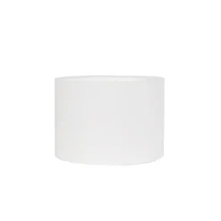 Cilinder Lampenkap Polycotton - Wit - Ø30x21cm