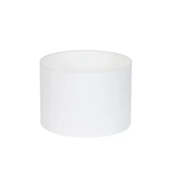 Cilinder Lampenkap Polycotton - Wit - Ø30x21cm