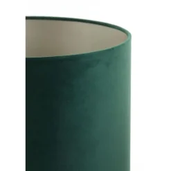 Cilinder Lampenkap Velours - Dutch Green - Ø30x21cm