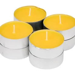 Citronella geur theelichtjes - Citrusgeur - 24x stuks