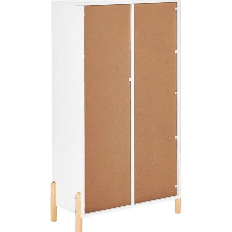 CLOUDY - Boekenkast - Wit/Lichthout - MDF
