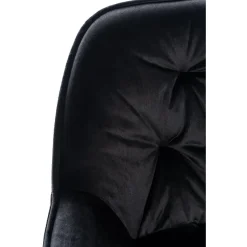 CLP Barkruk Gibson Fluweel - zwart