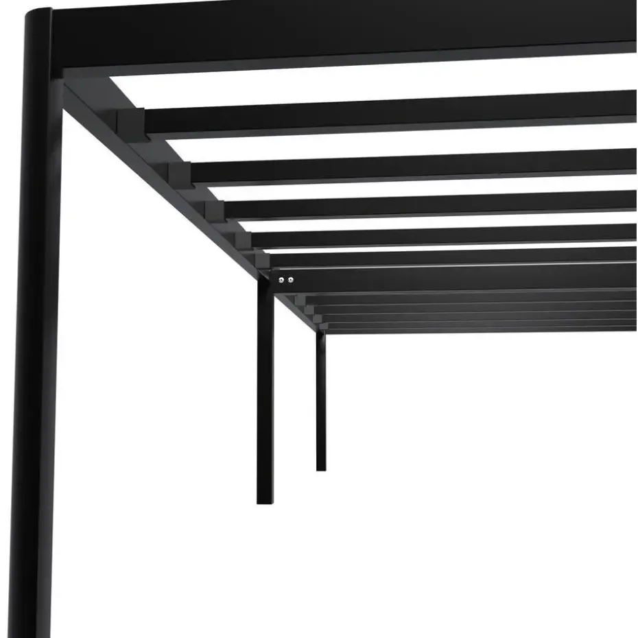 CLP Bed Hamlin 41x200x200 cm - zwart