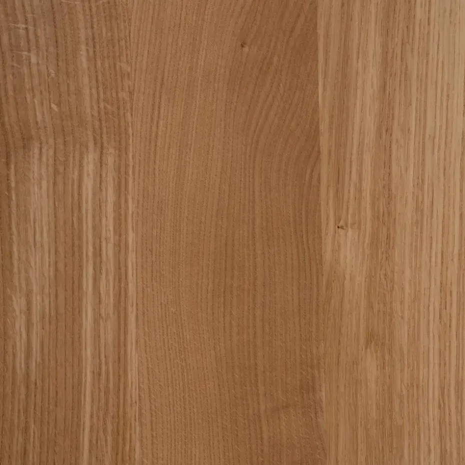 CLP Bijzettafel Manteo mat zwart Frame - Hout - eik