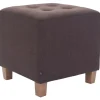 CLP Hocker Pharao antiek licht Frame - Stof - bruin