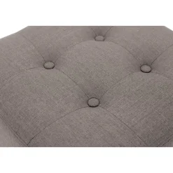 CLP Hocker Pharao antiek licht Frame - Stof - taupe