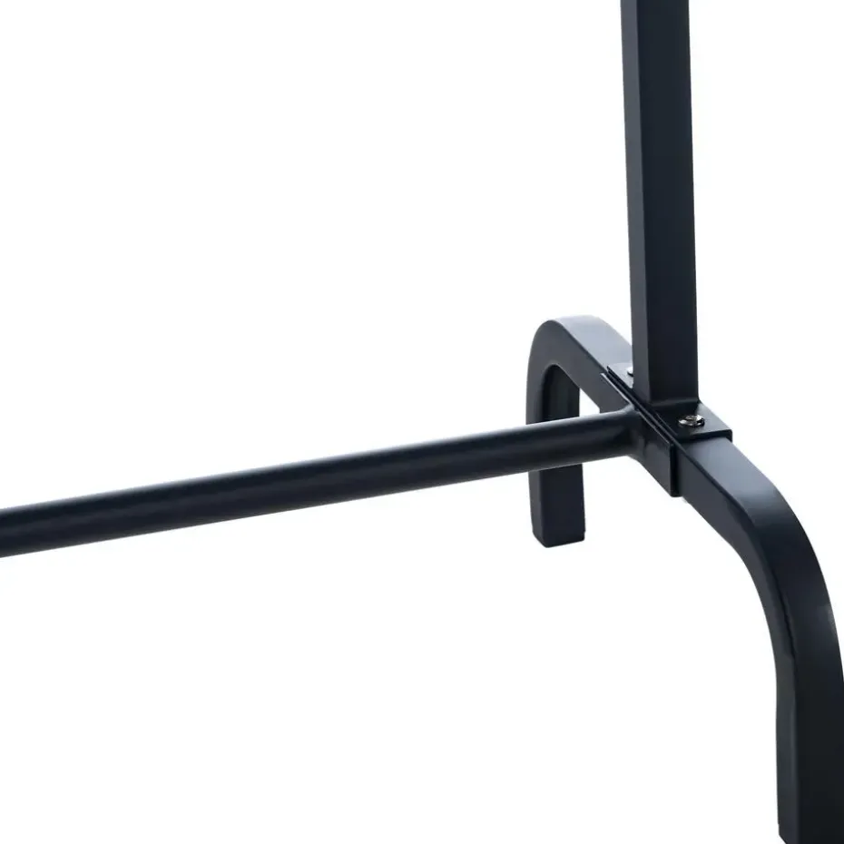 CLP Kledingrek Lara 120x120x38 cm - zwart