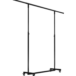 CLP Kledingrek Soran 120x150x50 cm - zwart