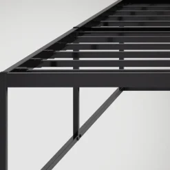 CLP Metalen bed Scala 200x100x46 cm - Zwart