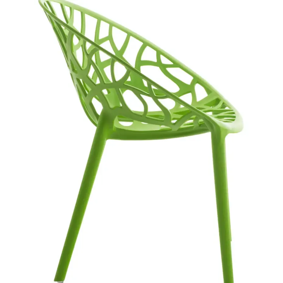 CLP Set van 2 Tuinstoel Hope Kunststof - groen