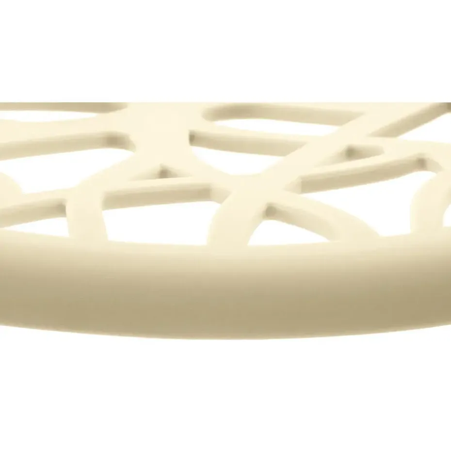CLP Set van 4 Tuinstoel Hope Kunststof - creme