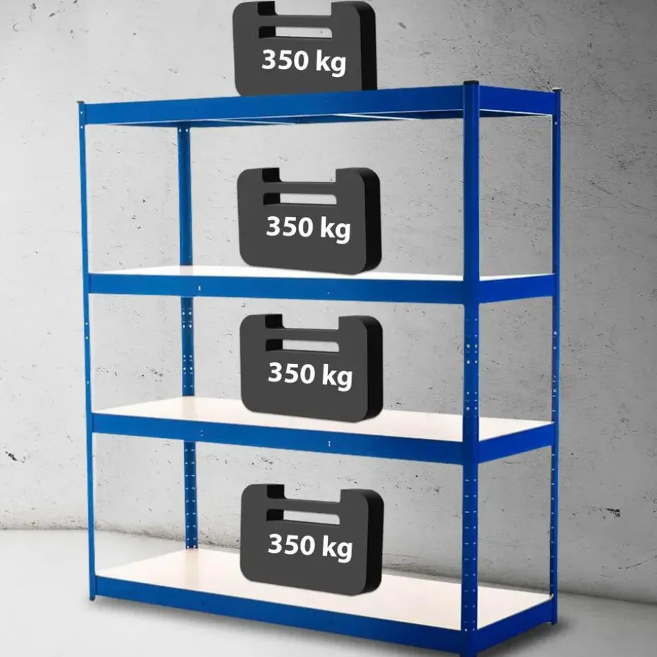 CLP Stellingkast regal Metaal - blauw