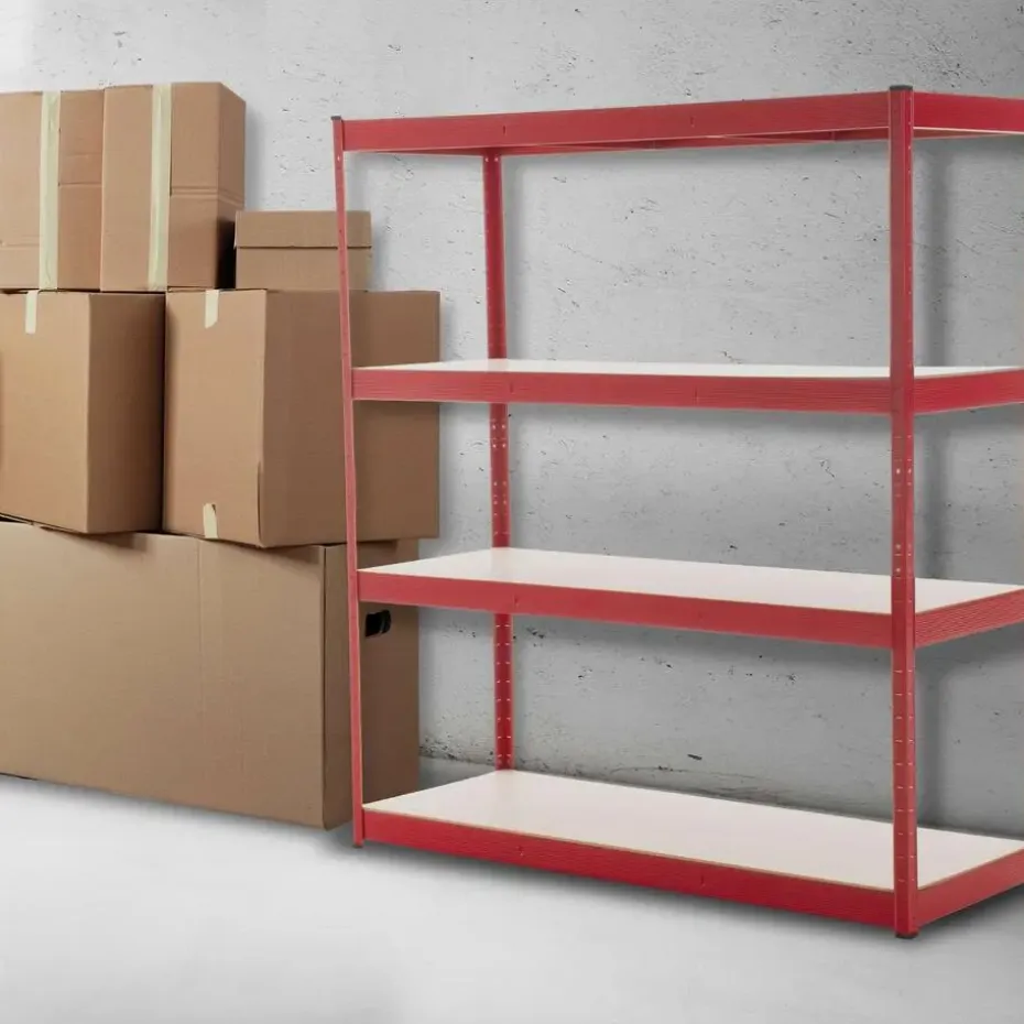 CLP Stellingkast Schwerlastregal Metaal - rood