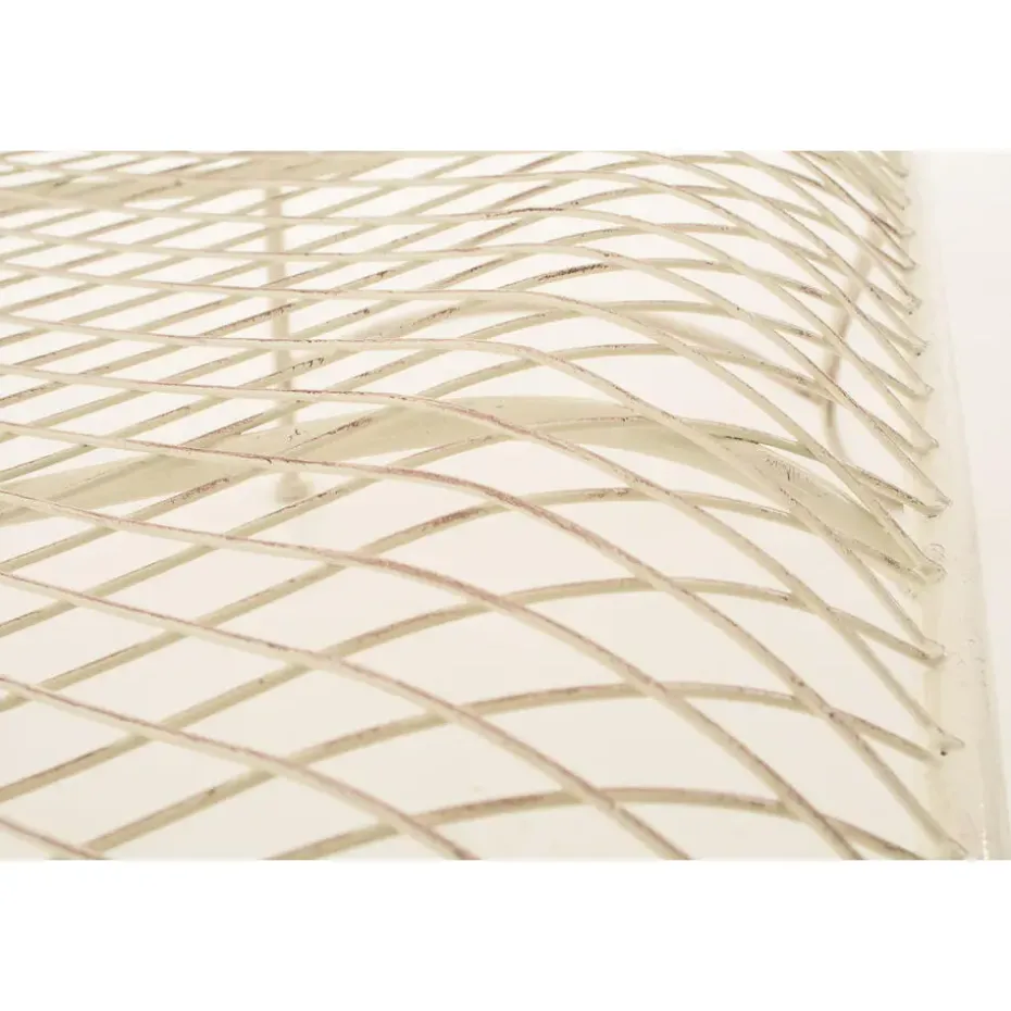 CLP Tuinbank Tara 113 cm - antiek/creme