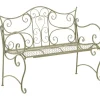 CLP Tuinbank Tara 113 cm - antiek/groen
