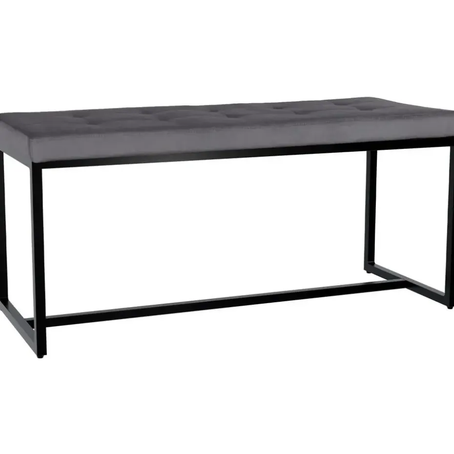 CLP 2-zits Bankje Barci 100 cm - donkergrijs