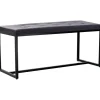 CLP 2-zits Bankje Barci 100 cm - zwart